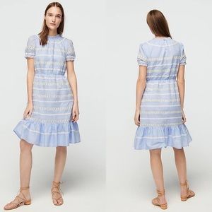 Puff Sleeve Daisy Chain Dress